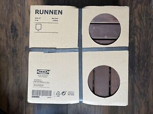 New IKEA RUNNEN Outdoor Decking Solid Wood Brown Pack Of 9 Pieces 9 Square Feet