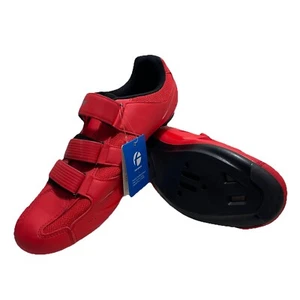 NWOB FotGroy Men's Cycling Shoes Red Size US13/EU47 - Picture 1 of 11