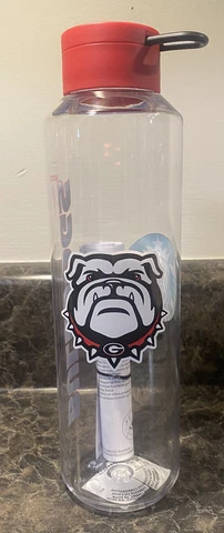 Starbucks UGA university of Georgia Bulldogs national champs Water bottle Cover