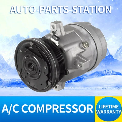 A/C Compressor w/ Clutch for Buick Century / Century Sedan / Coupe 1994-1996 Foto 1 de 4