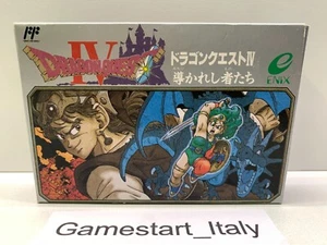 DRAGON QUEST IV 4 - FAMICOM FC NES NINTENDO IMPORT JAPAN ENIX 1988 GIOCO USATO - Picture 1 of 17