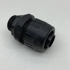 (2-Pack) Flexible Nonmetallic Liquidtight Straight 1/2" Conduit Connector - Picture 1 of 6