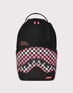 Sprayground Sark Central Breakup Backpack🔥New Black Bookbag Large School Bag - Picture 1 of 9