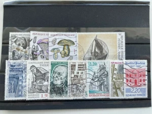 Francia 1987, 11 sellos usados en muy buen estado gran lote, ver fotos, todos diferentes - Imagen 1 de 1