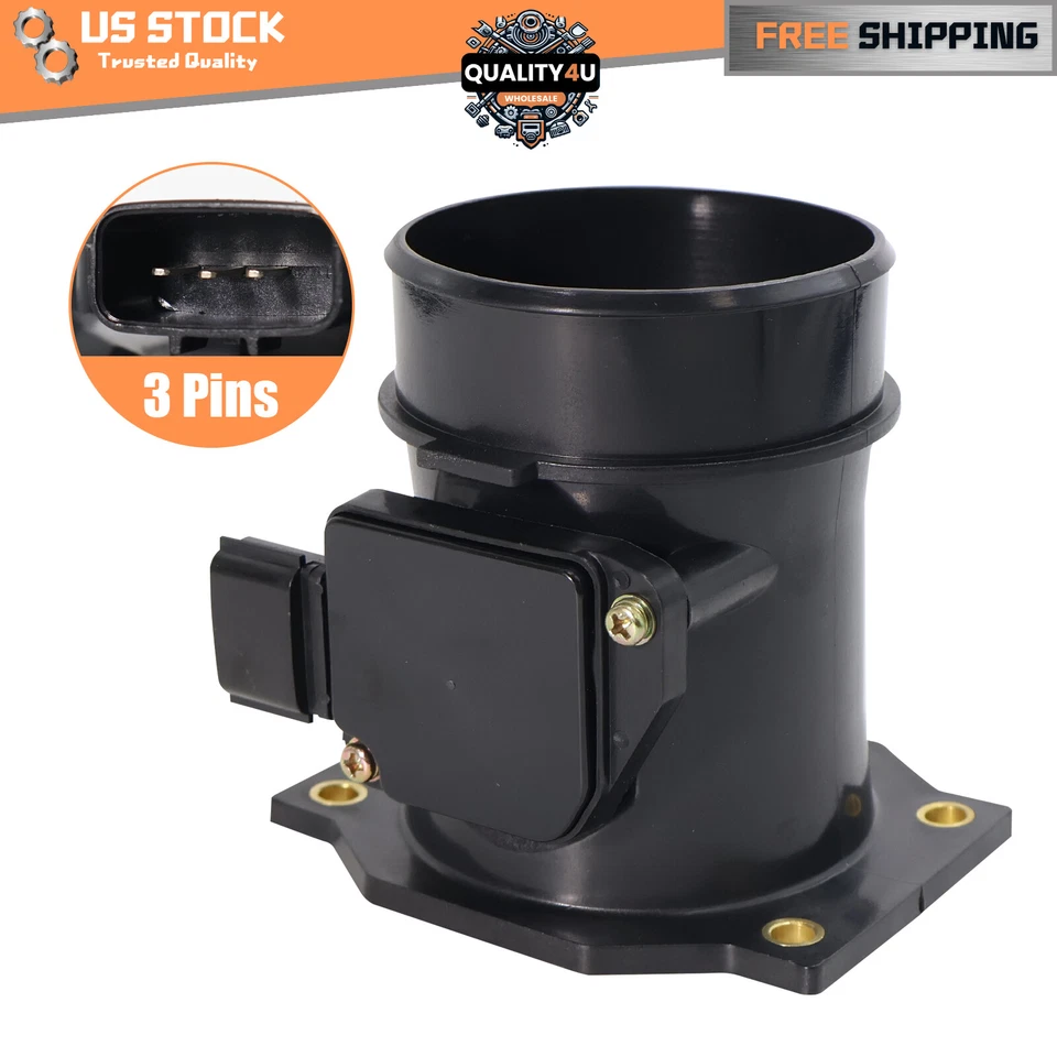 New Mass Air Flow Sensor Meter 22680-5J000 For Ford Infiniti QX4 3.3L 3.8L V6 Foto 1 de 4