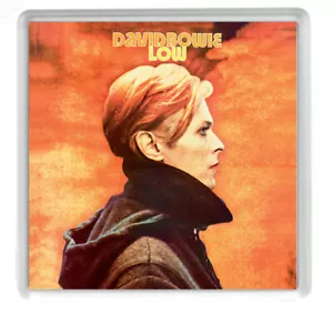 David Bowie Set Of 2 reproduction Classic Album Cover, Acrylic Coasters - Picture 1 of 2