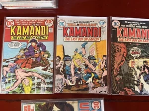Konvolut DC Comics 1974 - 1975. Kamandi; Korak; Herausforderer; Neue Götter - Bild 1 von 4