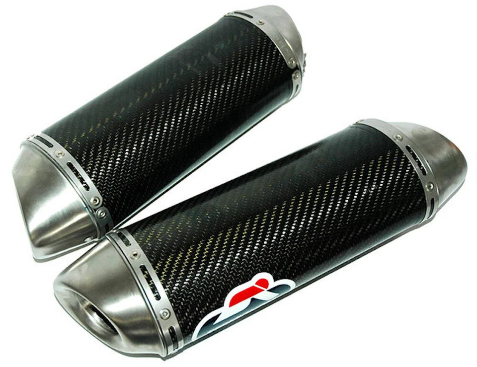 termignoni tube de escape oval carbono homologado yamaha r1 2009 09 2010 10 - Imagen 1 de 1