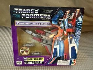 Transformers Starscream Commemorative Series II 2002 Hasbro Brand NEW SEALED - Picture 1 of 6