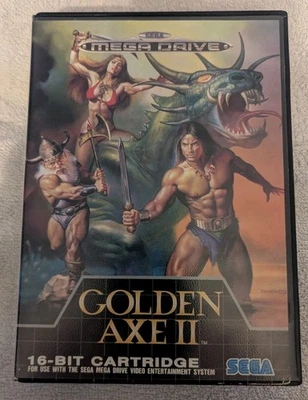 GOLDEN AXE II 2 SEGA MEGA DRIVE Spiel in OVP, CiB aus privater Sammlung - Bild 1 von 4