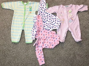 Vintage Baby Girl Lot 6–9 Months | Basic Editions, Baby Healthtex, Sue Dreamer - Picture 1 of 11