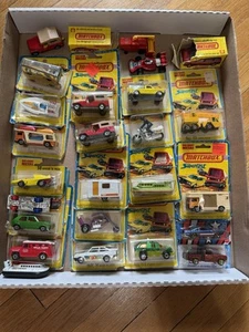 matchbox lesney superfast vintage lot Mostly Carded - Picture 1 of 8