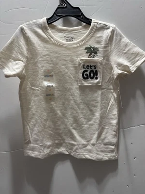 Camiseta Garanimals Niño Pequeño Paquete Gráfico Nueva con Etiquetas Talla 4T "Vamos"  Foto 1 de 4