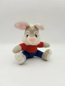 Disney Brer Rabbit Plush Splash Mountain Stuffed Toy Red Blue Retired Ride 12” - Picture 1 of 7