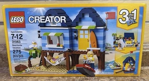 Lego Creator 31063 3-in-1 Beachside Vacation (275 pc) *Brand New Sealed* - Picture 1 of 6