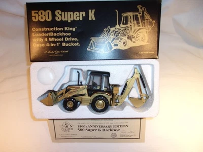 Conrad Case 580 Super K Loader/Backhoe Construction King 150th Anniversary 1:35 - Image 1 of 4