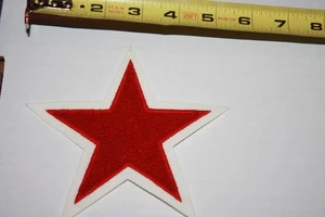 Vintage Patch - ROTER STERN - Bild 1 von 1