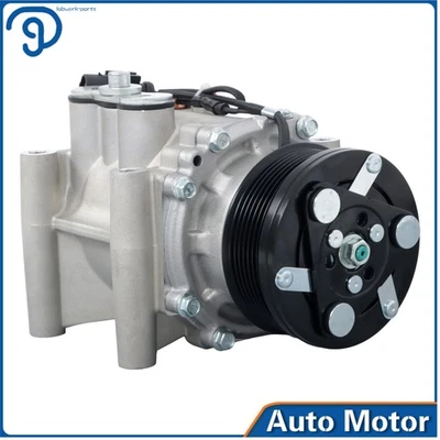 A/C Compressor w/ Clutch For Jaguar S-Type 3.0L 2968CC 2000-07 2008 CO 102541AC - Image 1 of 4