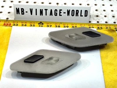 2 luces halógenas de lectura traseras izquierda y derecha originales mercedes 92-99 w140, tipo 2 Foto 1 de 4