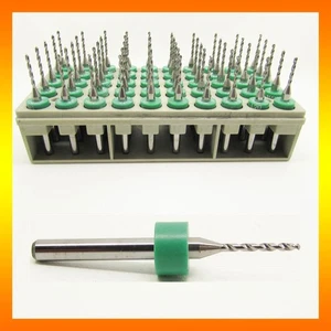 3/64 1.20mm .047" Solid Carbide Drill Bits - 50 PIECES -1/8" Shank 1.2mm R/S - Picture 1 of 5