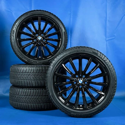 19 Zoll BMW 5er G30 Vielspeiche 633 Winterräder 6863419 Original - Bild 1 von 4