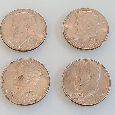 SET OF 1996  Bicentennial Kennedy Half Dollars (50-cent pieces) USED  CIRCULATED - Image 1 of 4