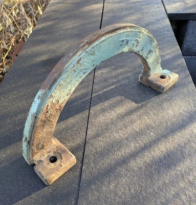 Rundbogen Eisen Gusseisen Loft Industrie Design Regalhalter Stahl #2 - Bild 1 von 4