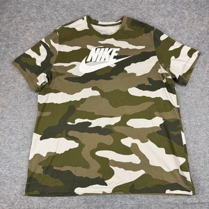 Nike Camo Graphic Logo T-Shirt Tee Baumwolle Herren 2XL XXL - Bild 1 von 10