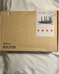 Synology RT6600ax - Tri-Band 4x4 160MHz Wi-Fi Router - Photo 1/8