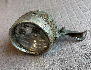 Vintage 1960’s Chrome Bicycle Front Light - Untested For Parts - Picture 1 of 15