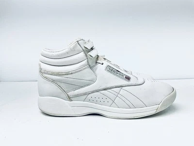 Vintage 1980s NOS Reebok Womens White Freestyle Sneakers Korea sz 8.5 3 - Image 1 of 4