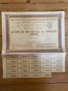 TRAMWAYS ELECTRIQUES DE BELFORT (90) (I2) - Picture 1 of 1