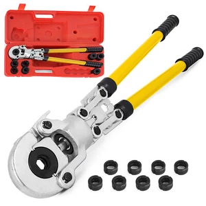 VEVOR Pinces à Sertir TH/U 16-32mm Pince de Main Outil de Sertissage 8 matrices - Imagen 1 de 12