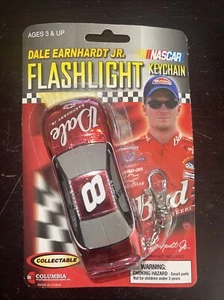 Vintage Dale Earnhardt Jr The #8 Red White Nascar Key Chain Race Car Flash Light - Picture 1 of 3