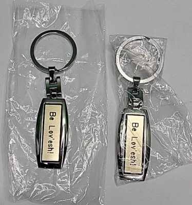 2 llaveros cromados - Be Lov'esh! Foto 1 de 4