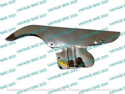 BSA A7 A10 GOLDSTAR CUBIERTA CADENA NUEVA CROMADA (PRETALADRADA)/APTO PARA Foto 1 de 3