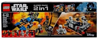 *NEW* LEGO 66556 Star Wars Super Pack 2 in 1 with 75167 & 75166 Sealed - Image 1 of 2