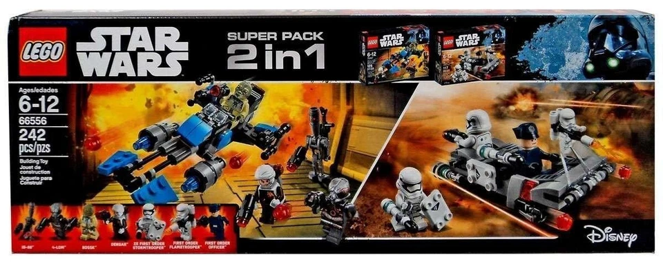 *NEW* LEGO 66556 Star Wars Super Pack 2 in 1 with 75167 & 75166 Sealed - Image 1 of 2