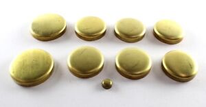 FREEZE CORE WELCH PLUG BRASS SET FOR FORD 200 250 NON-XFLOW CORTINA FALCON 