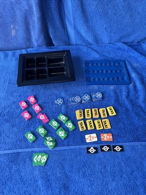 Juego de mesa Scotland Yard piezas de repuesto 1985 ¡Leer descripción! Foto 1 de 4
