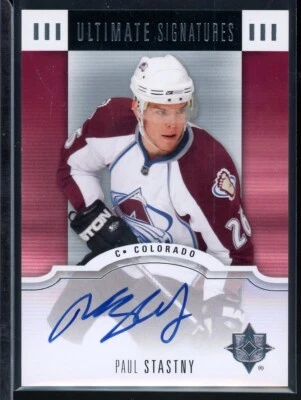 2007-08 Ultimate Collection Signatures #USPS Paul Stastny - Image 1 of 2