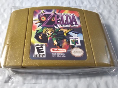 Nuevo Juego Nintendo 64 The Legend Of Zelda: Majora's Mask N64 Nintendo 2000 Foto 1 de 4