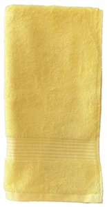 RALPH LAUREN-BOWERY-100% Premium Cotton Hand Towel-BRIGHT Yellow-32" x 16" - Picture 1 of 3
