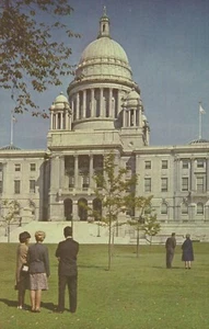 State House, Rhode Island - unposted RPPC - Picture 1 of 3