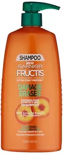 Fructis Damage Eraser Shampoo 33,8 flüssige Unzen Amla-Öl angereicherte Reparaturbehandlung - Bild 1 von 4