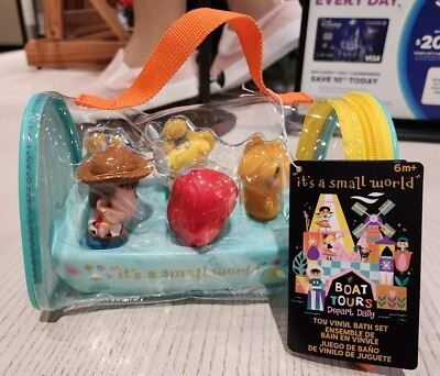 Disney Parks It’s a Small World Boat Bath Toy Woody, Ariel, Simba, Tinkerbell  - image 1 of 2