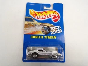 Hot Wheels Corvette Stingray Gleam Team Silver 192 1793 - Picture 1 of 4