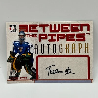 2006-07 ITG Between the Pipes Autographs Tuukka Rask #TR - Image 1 of 2
