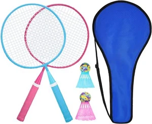 Badminton Rackets Set 2/4/6, Racquets, Shuttlecocks & Carry Bag - Picture 1 of 7