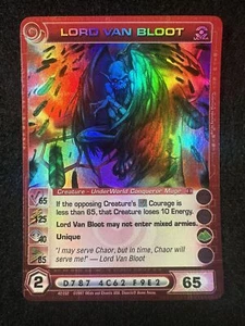 Chaotic TCG Mid E Max P Lord Van Bloot 42/232 DOP 1st Ed Ultra Rare NM/LP - Picture 1 of 2
